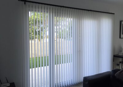 Indoor blinds installed in a home in Tenerife