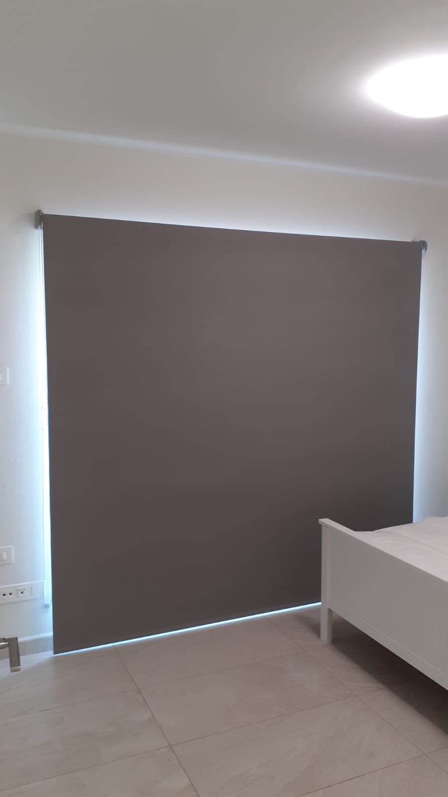 Interior blinds installed in a residential project