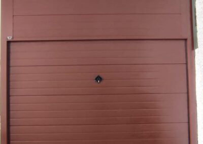 Sectional garage door installed in Tenerife